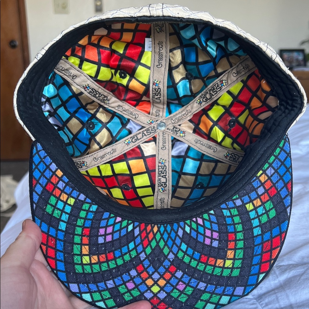 Colorful Geometric Grassroots California Hat - Picture 5 of 8
